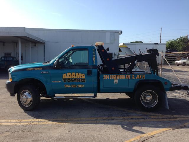 Adams Towing, Jacksonville, Florida