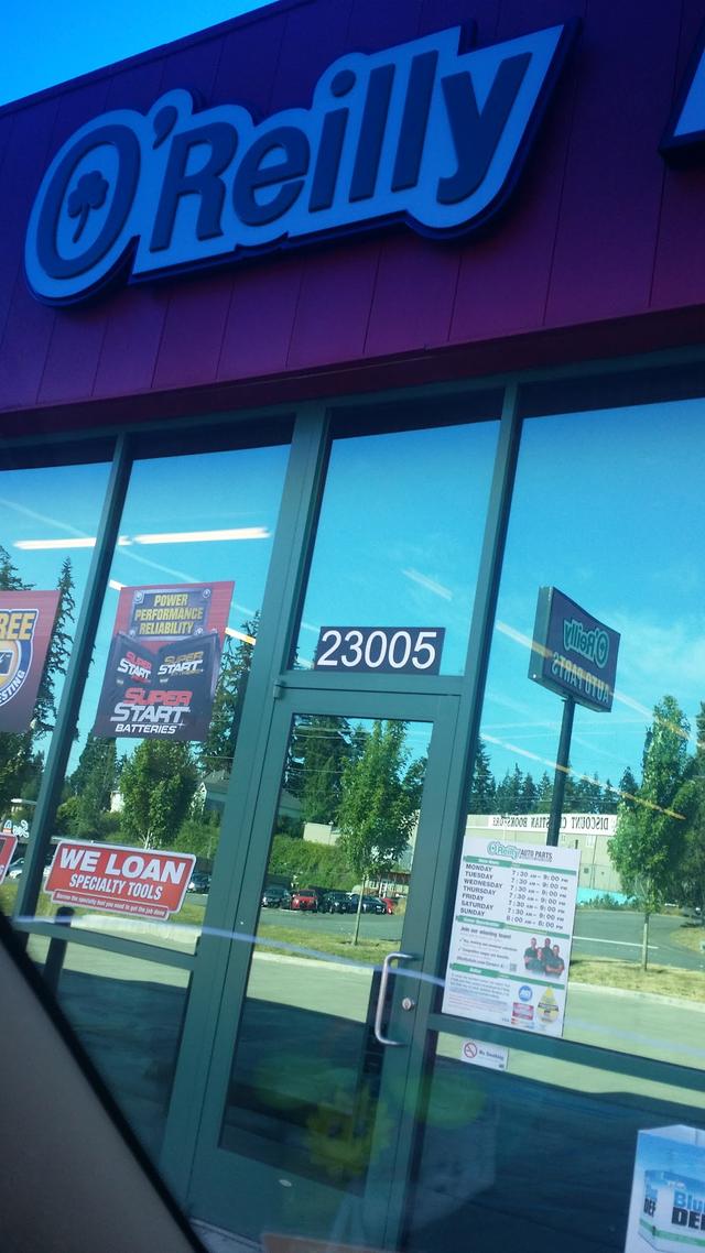 O'Reilly Auto Parts, Edmonds, Washington