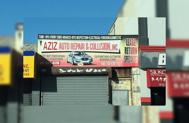 AZIZ AUTO REPAIR & COLLISION, Brooklyn, New York