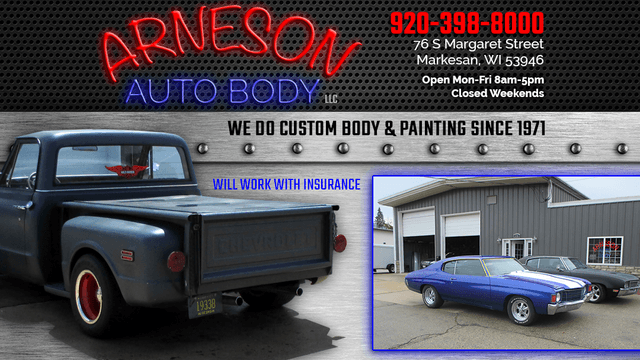 Arneson Auto Body LLC, Markesan, Wisconsin