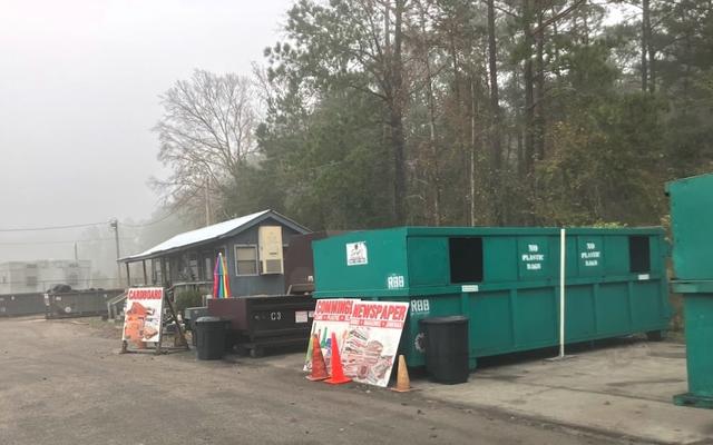 Horry County Recycling Center, Conway, South Carolina