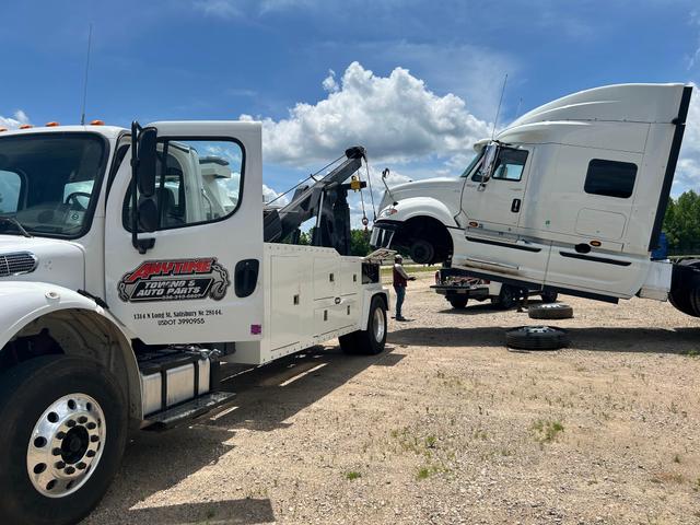Anytime towing, Salisbury, North Carolina