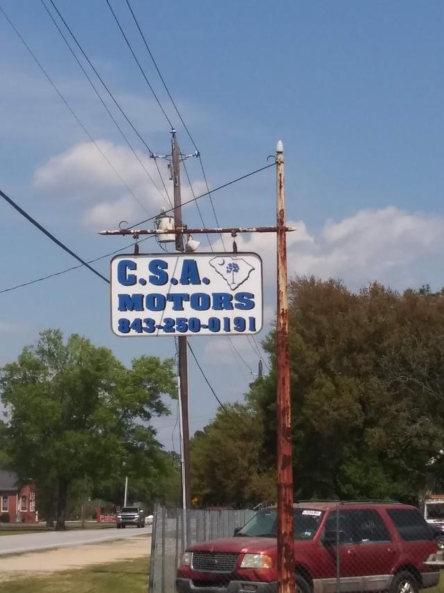 C.s.a. motors, Effingham, South Carolina