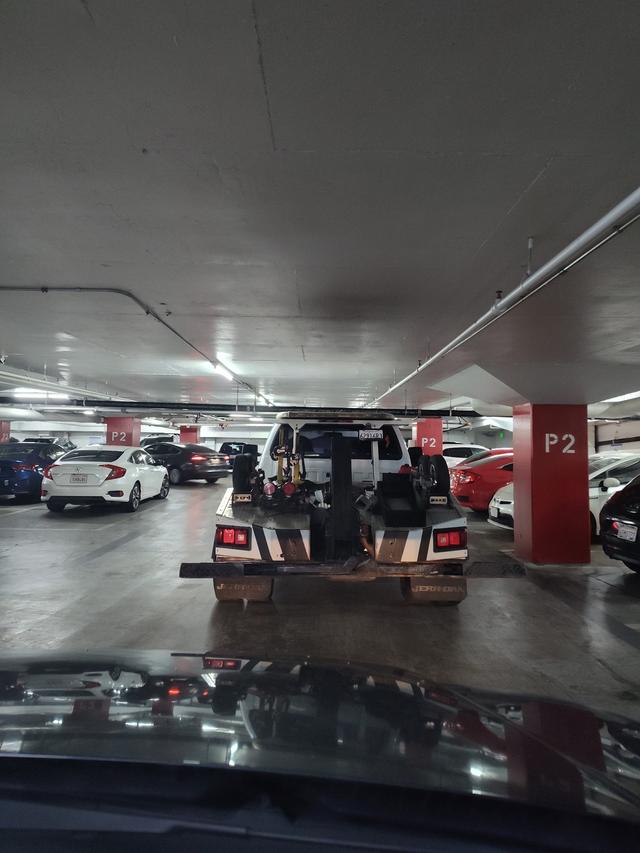 Emmett's tow truck and roadside service, East Los Angeles, California