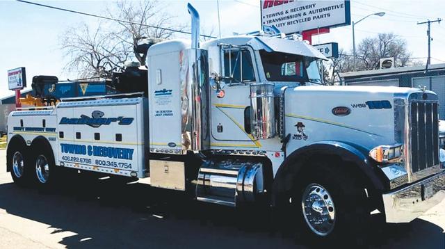 Hanser’s Towing & Semi Truck Heavy Wrecker, Lewistown, Montana