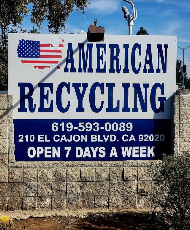 American Recycling llc, El Cajon, California