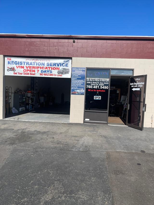 EB Auto Registration, Unit B