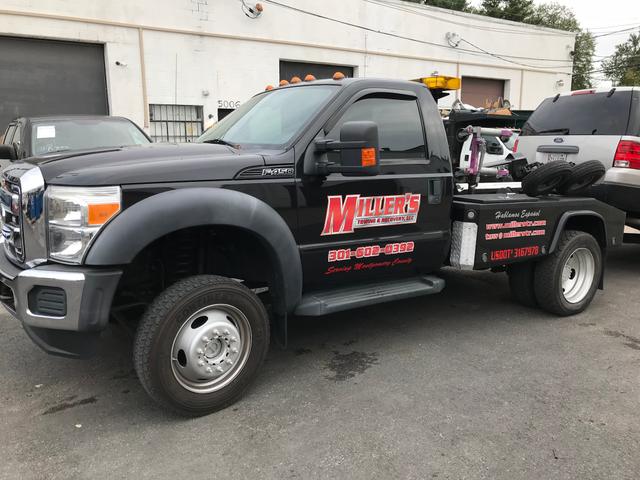 Miller's Towing & Recovery, Gaithersburg, Maryland