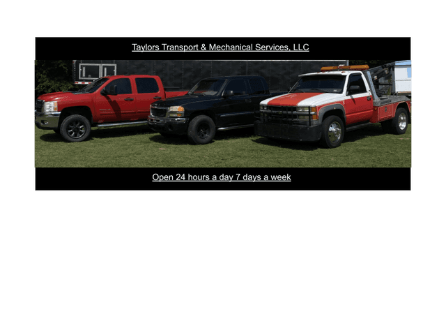 Taylor's Transport and Mechanical Services, LLC