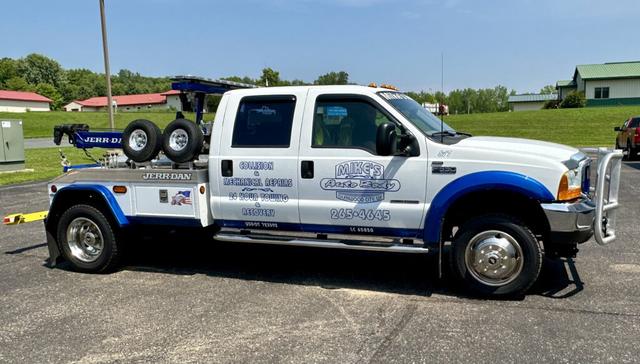 Mike's Auto Body and 24-Hour Towing, Glenwood City, Wisconsin
