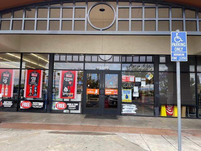 AutoZone Auto Parts, Riverside Grove, California
