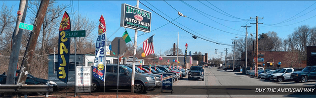 Howe's Auto Sales, Lowell, Massachusetts