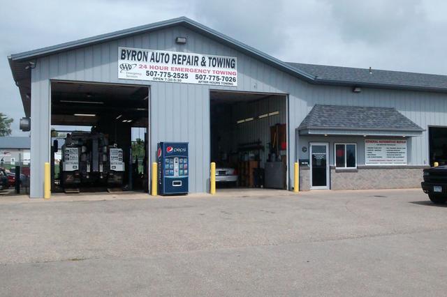 Byron Auto Repair and Towing, Byron, Minnesota