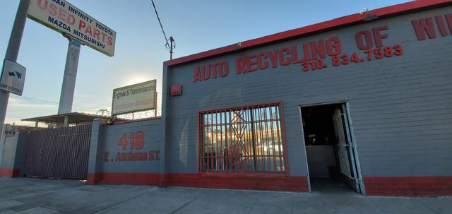 Auto Recycling of Wilmington, Los Angeles, California