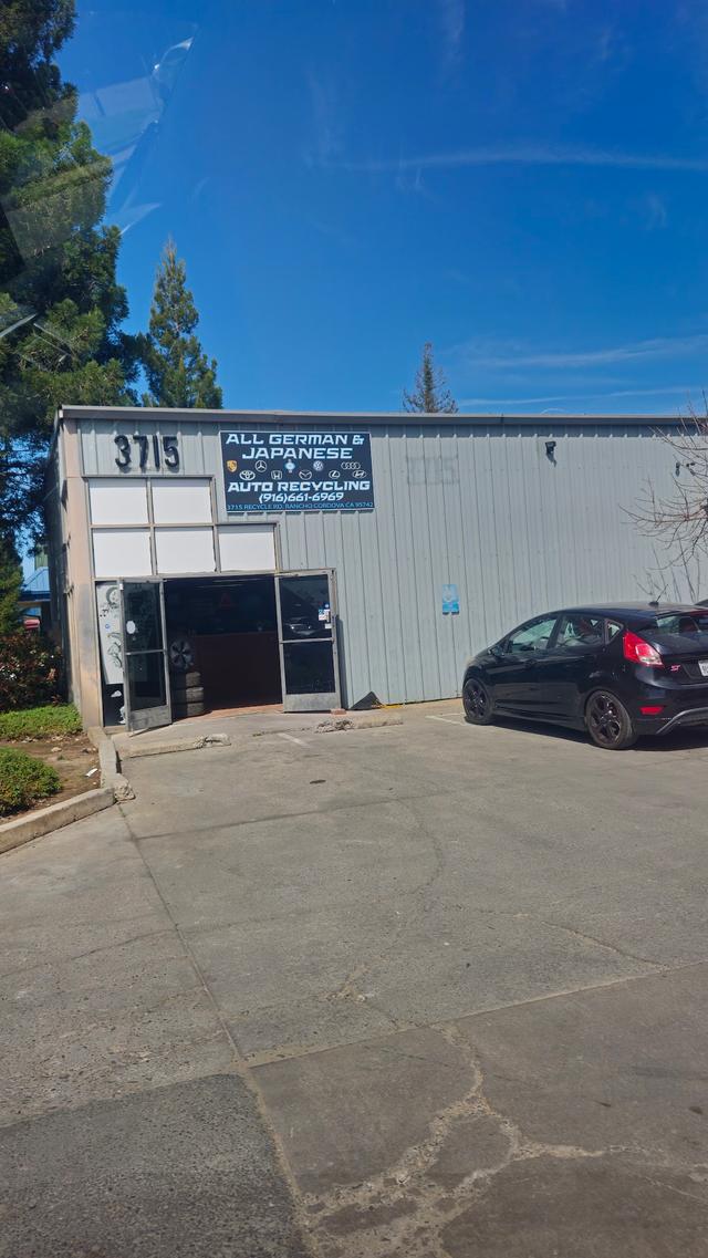 All German & Japanes Auto Recycling, Rancho Cordova, California