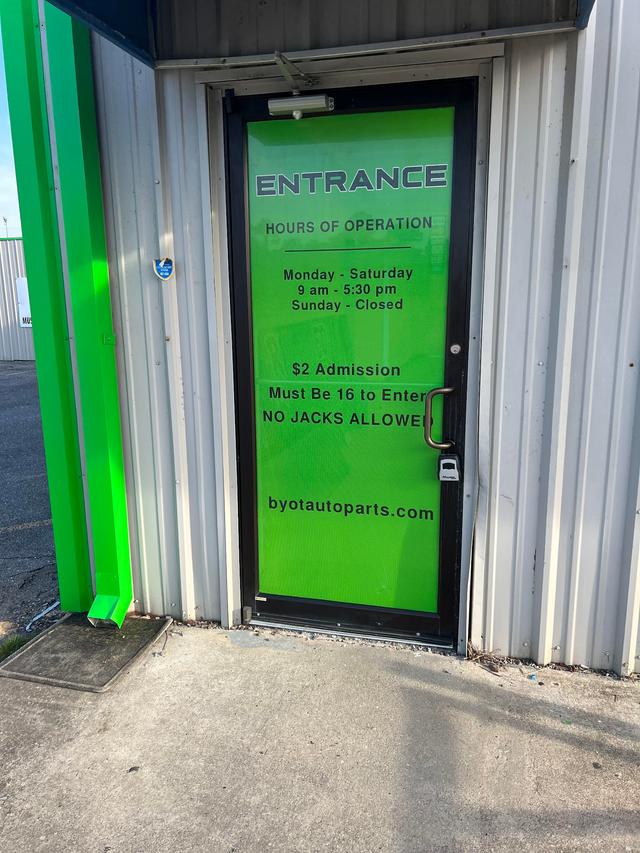 BYOT Auto Parts in Baton Rouge LA