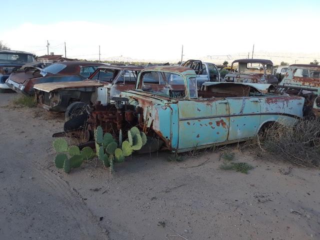Junky Joe Duran's Antique Auto Salvage Yard, Anthony, New Mexico