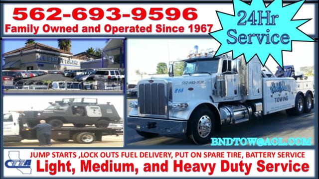 Bob & Dave's Towing, South Whittier, California