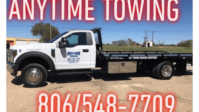 Anytime Towing, Lubbock, Texas