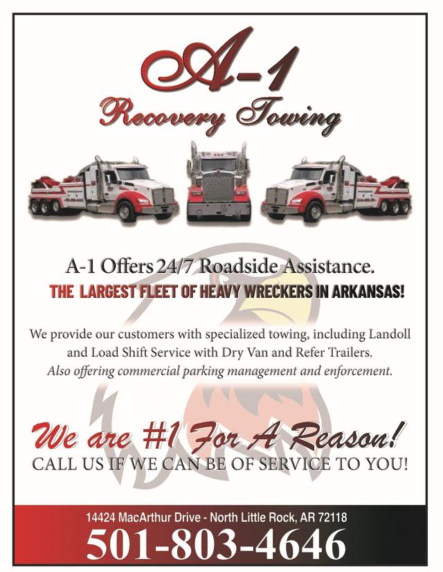 A-1 Recovery Towing of NLR, North Little Rock, Arkansas