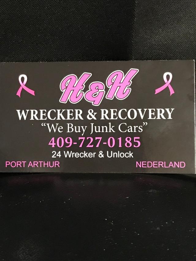 H & H Wrecker, Port Arthur, Texas