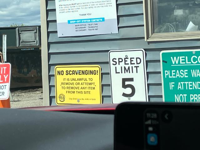 Recycle Drop-Off Station, Ann Arbor, Michigan