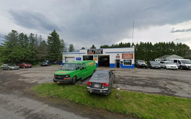Hunt's Auto Service, Slaterville Springs, New York