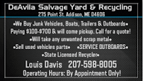 DeAvila Salvage / Davis Towing