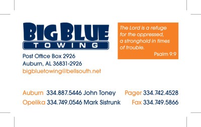 Big Blue Towing
