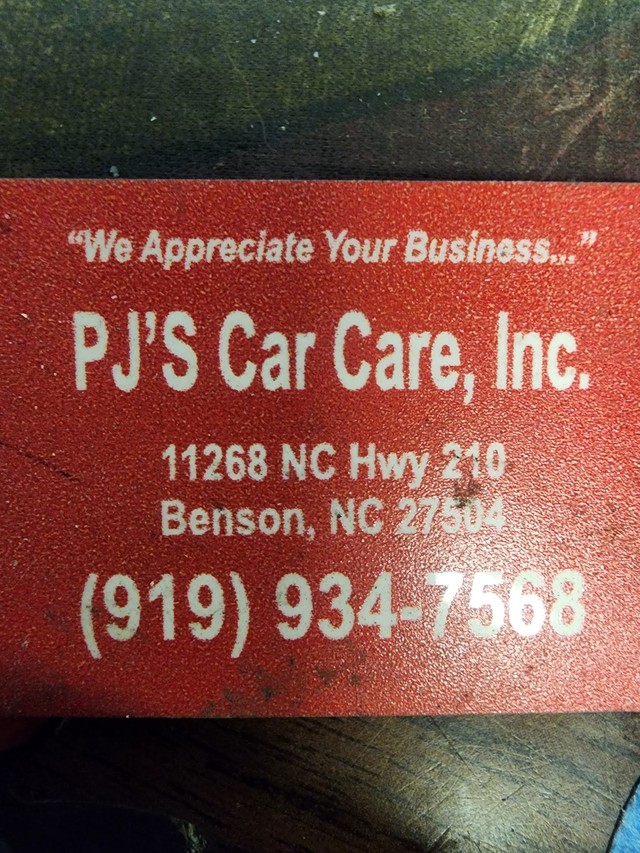 PJ's Car Care