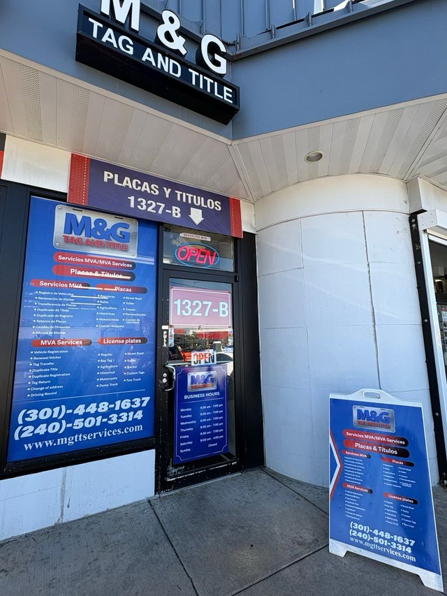 M&G Tax Tag and Services