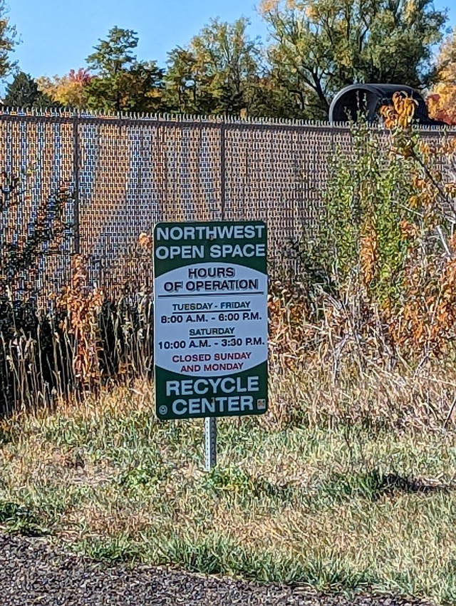 Northglenn Recycle Center At Northwest Open Space