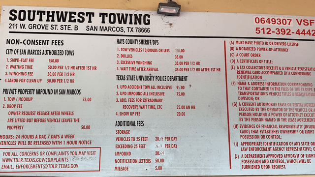 Southwest Towing LLC