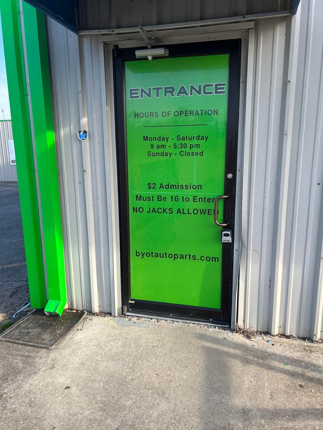 BYOT Auto Parts in Baton Rouge LA
