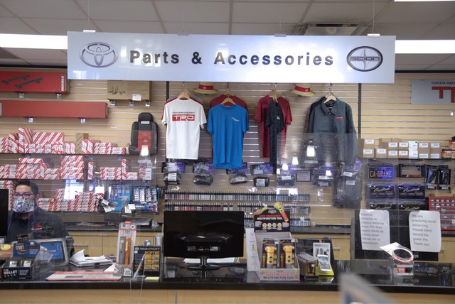 Tustin Toyota Parts Department
