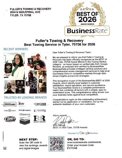Fuller's Towing & Recovery Services