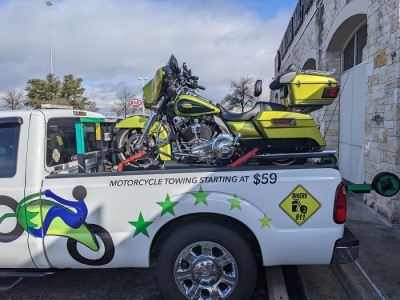 Pepper Motorcycle Towing