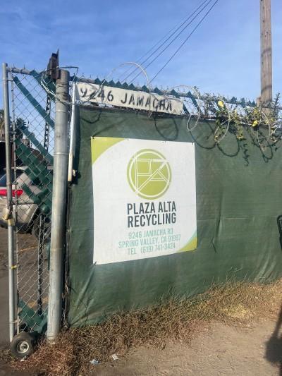 Plaza Alta Recycling