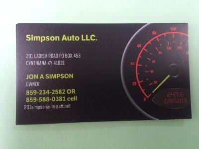 Simpson Auto LLC