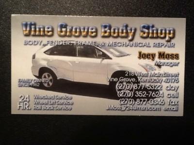 Vine Grove Body Shop