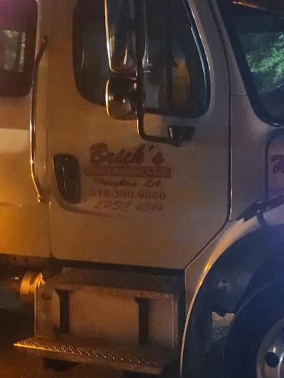 Brick’s Towing, Downsville, Louisiana