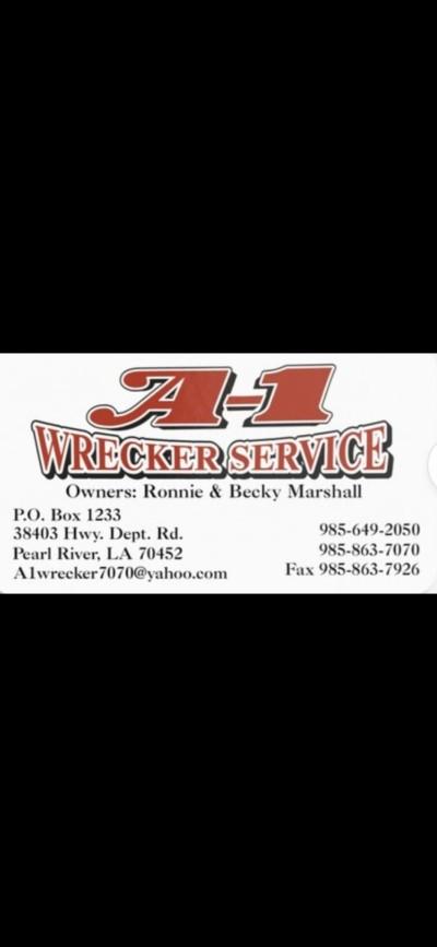 A-1 Wrecker Service INC.