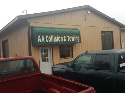 A A Collision, Baldwin, Michigan