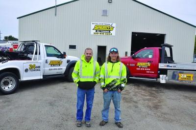 Sparky's BK Towing, Glenwood, Minnesota
