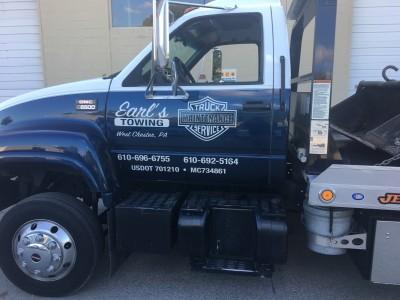 earl's towing, West Chester, Pennsylvania