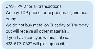 Circle C Recycling and salvage metals