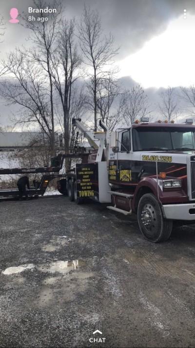 Dadswell's Pembroke Towing, Akron, New York