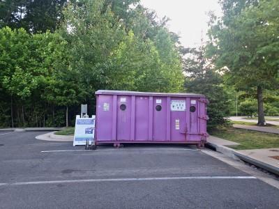 Purple Box Glass Recycling