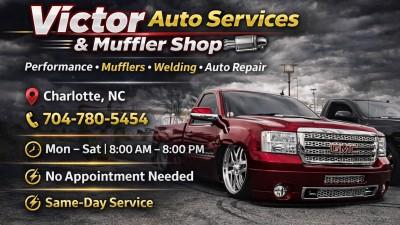Victor Auto Service & Mufflers Shop, Charlotte, North Carolina