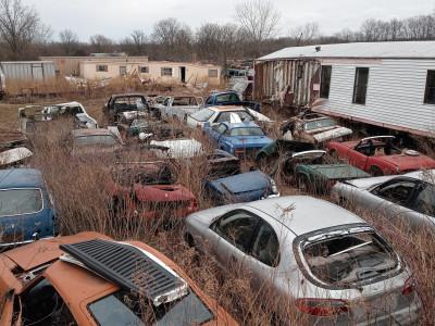 A Able Auto Wrecking, Sanborn, New York